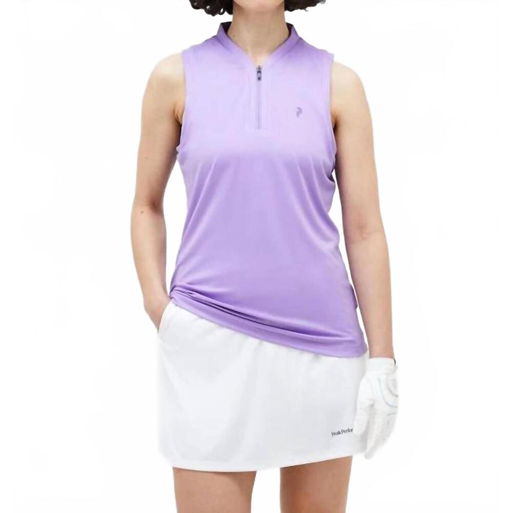 NEW PEAK PERFORMANCE turf sleeveless top in bougainville